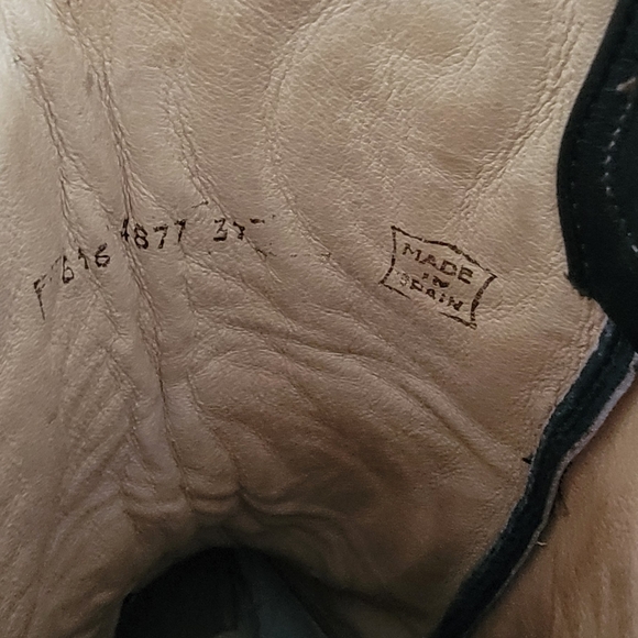 Sancho Black Cowboy Boots - Picture 4 of 6